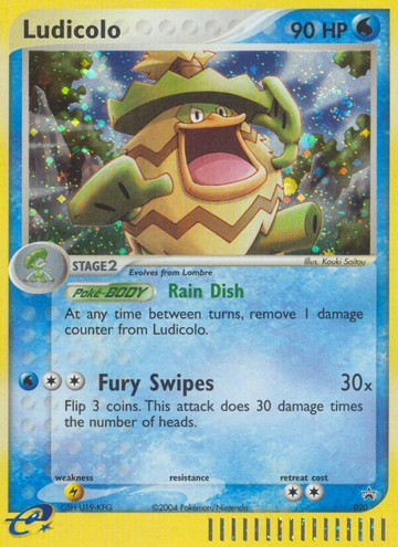 Ludicolo (020) [Nintendo: Promociones Black Star] 
