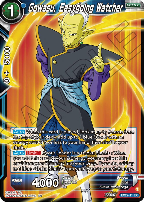Gowasu, el vigilante tranquilo (EX22-11) [Ultimate Deck 2023] 