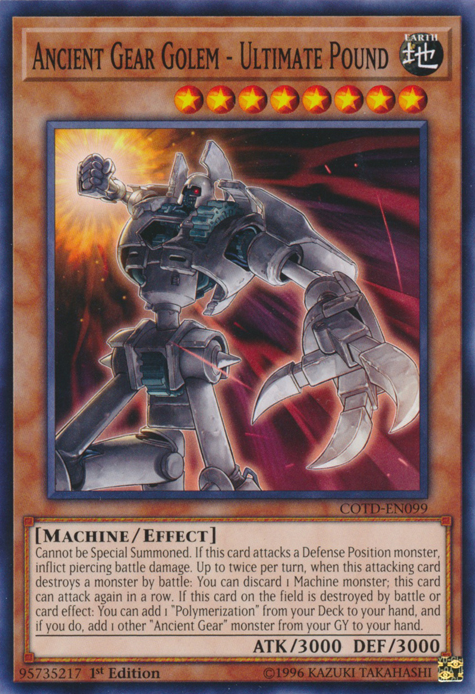 Gólem de equipo antiguo - Golpe definitivo [COTD-EN099] Común 
