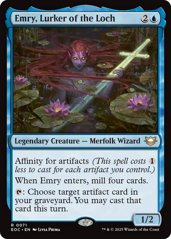 Emry, Lurker of the Loch [Edge of Eternities Commander]