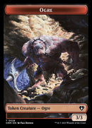 Elemental (0026) // Ogre Double-Sided Token [Commander Masters Tokens]-2
