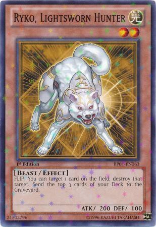 Ryko, cazadora juramentada por la luz [BP01-EN063] Starfoil Raro 