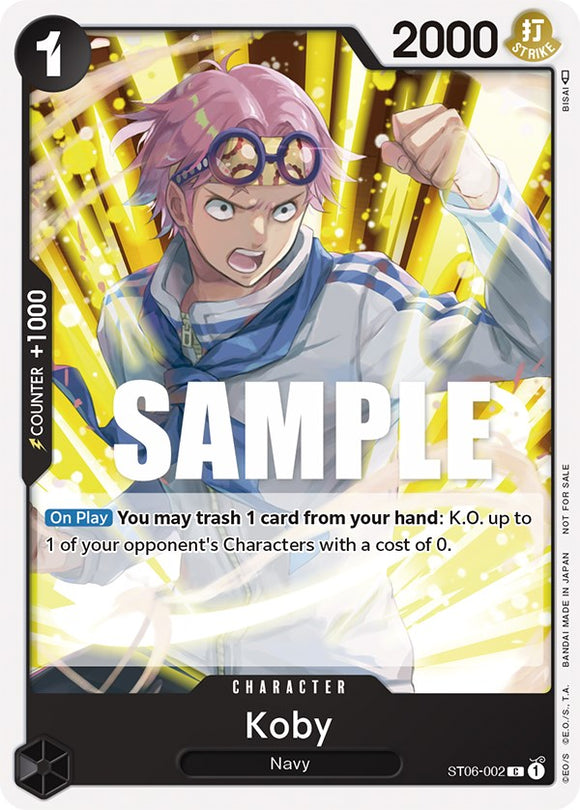 Koby (paquete promocional 2023) [Tarjetas promocionales de One Piece] 