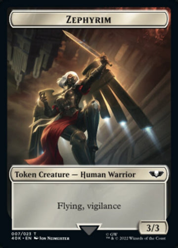 Soldier (002) // Zephyrim Double-Sided Token [Warhammer 40,000 Tokens] - 0