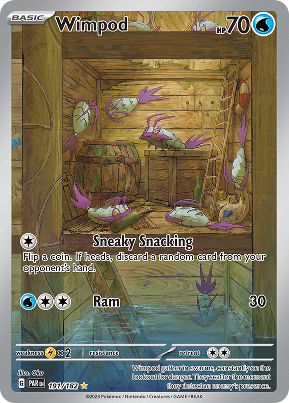 Wimpod (191/182) [Scarlet &amp; Violet: La grieta de la paradoja] 