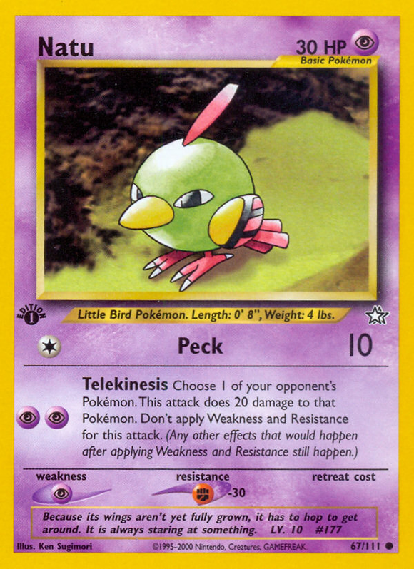Natu (67/111) [Neo Genesis 1.ª edición] 