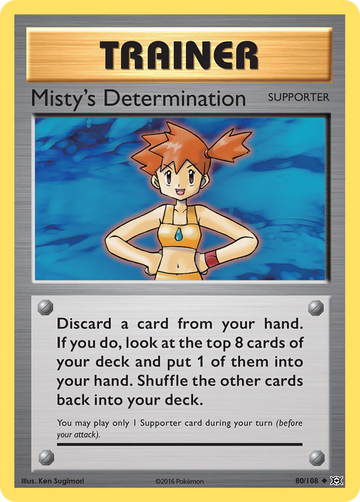 La determinación de Misty (80/108) [XY: Evoluciones] 