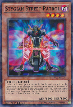 Patrulla callejera estigia [BP03-EN078] Shatterfoil Raro 