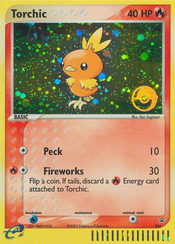Torchic (006) [Nintendo: promociones de Black Star] 