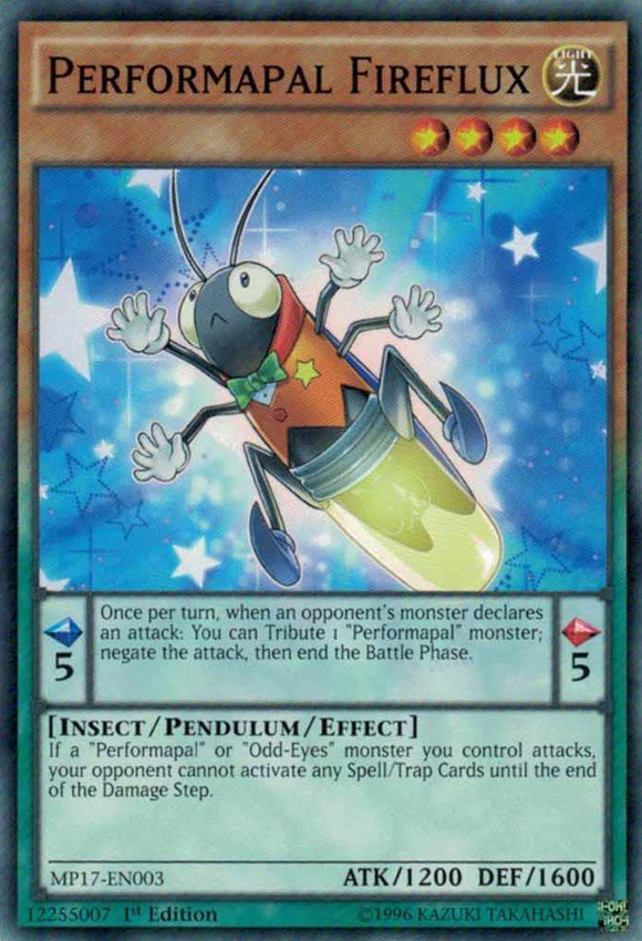 Performapal Fireflux [MP17-EN003] Común 