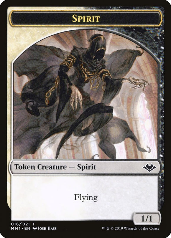 Ficha de doble cara de Spider // Spirit [Fichas de Modern Horizons] 