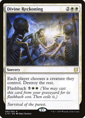 Ajuste de cuentas divino [Commander 2019] 