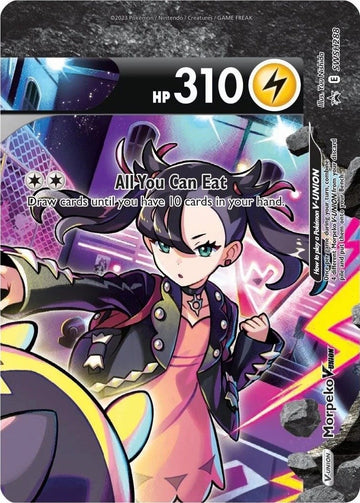 Morpeko V-Union (SWSH288) [Promociones de Sword &amp; Shield: Black Star] 