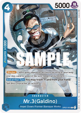 Mr.3 (Galdino) [Guerra Paramount] 