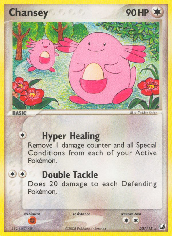 Chansey (20/115) [EX: Fuerzas invisibles] 