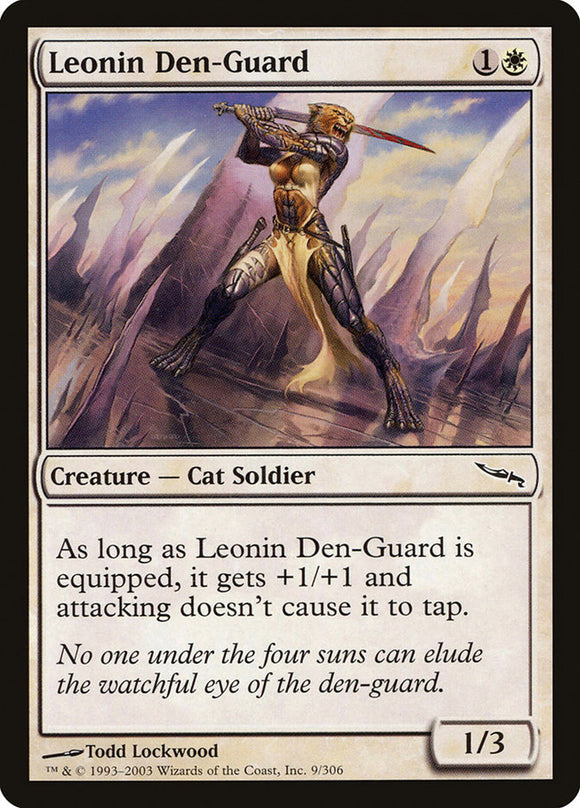 Guardia de guarida de los leoninos [Mirrodin] 