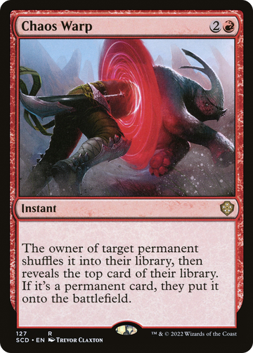 Deformación del caos [Mazo inicial de Commander] 