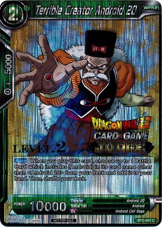 Androide 20 creador terrible (nivel 2) (BT2-093) [Tarjetas de promoción de juez] 