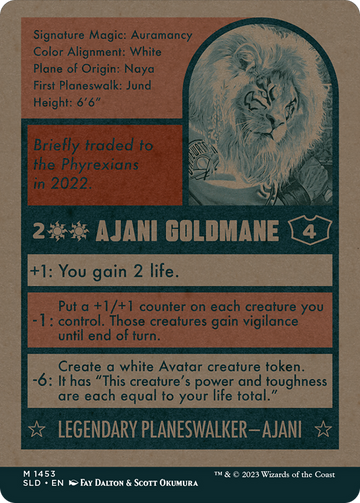 Ajani Goldmane [Secret Lair Drop Series] - 0