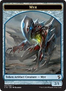 Myr (007) // Thopter (008) Double-Sided Token [Commander 2018 Tokens]-1