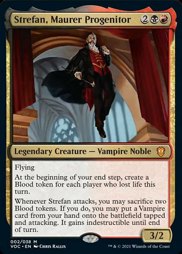 Strefan, progenitor de Maurer [Innistrad: Comandante del Juramento Carmesí] 