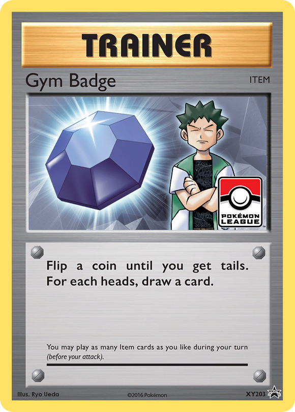 Insignia de gimnasio (XY203) [XY: Black Star Promos] 
