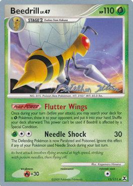 Beedrill LV.47 (15/111) (Luxdrill - Stephen Silvestro) [Campeonato del Mundo 2009] 