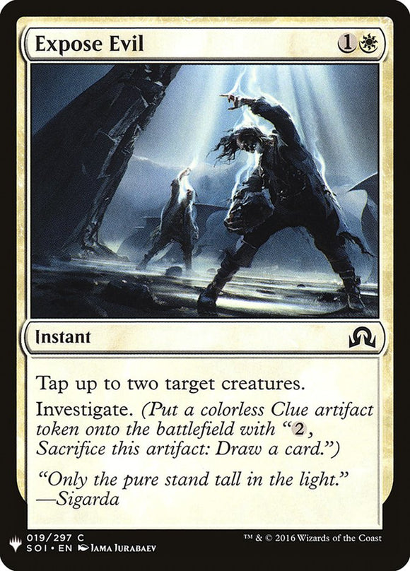 Exponer el mal [Mystery Booster] 