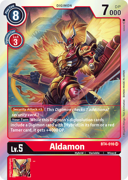 Aldamon [BT4-016] [Gran Leyenda] 