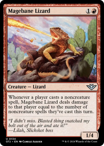 Lagarto de Magebane [Forajidos de Thunder Junction] 