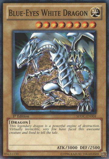 Dragón blanco de ojos azules [SDDC-EN004] Común 