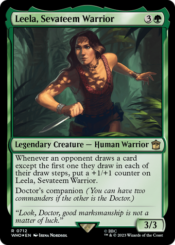 Leela, guerrera Sevateem (reflectante de Surge) [Doctor Who] 