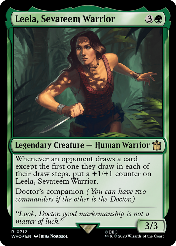 Leela, guerrera Sevateem (reflectante de Surge) [Doctor Who] 