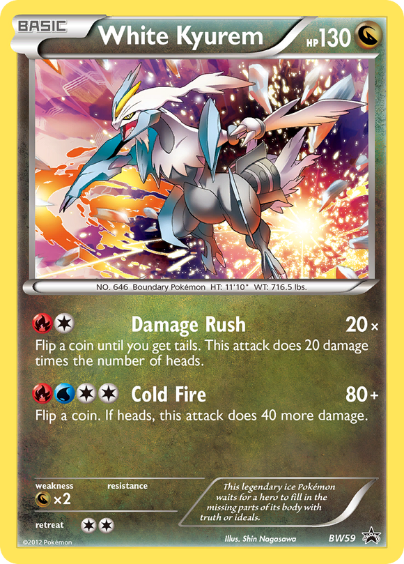 Kyurem blanco (BW59) [Blanco y negro: promociones de Black Star] 