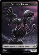 Treasure (0002) // Skeleton Pirate Double-Sided Token [Jurassic World Collection Tokens]-2