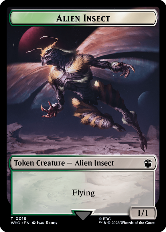 Ficha de insecto alienígena [Fichas de Doctor Who] 