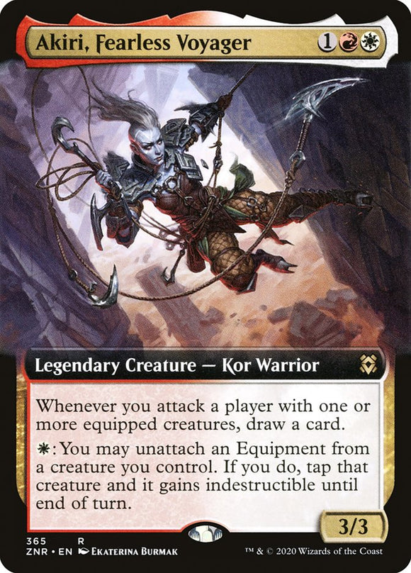 Akiri, viajera intrépida (ilustración ampliada) [Zendikar Rising] 