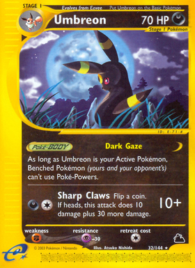 Umbreon (32/144) [Cresta del Cielo] 