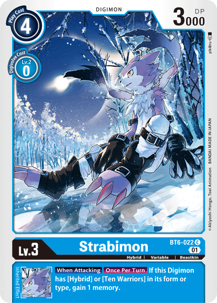 Strabimon [BT6-022] [Doble diamante] 