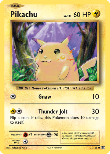 Pikachu (35/108) [XY: Evoluciones] 