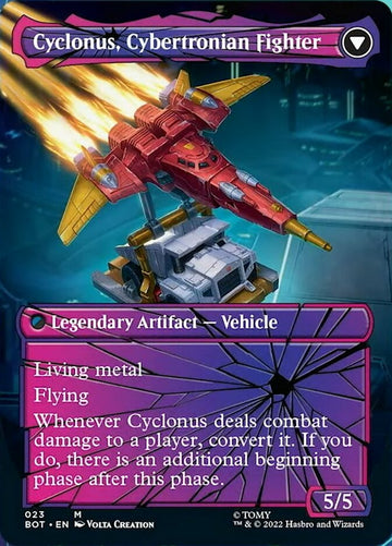 Cyclonus, the Saboteur // Cyclonus, Cybertronian Fighter (Shattered Glass) [Transformers] - 0