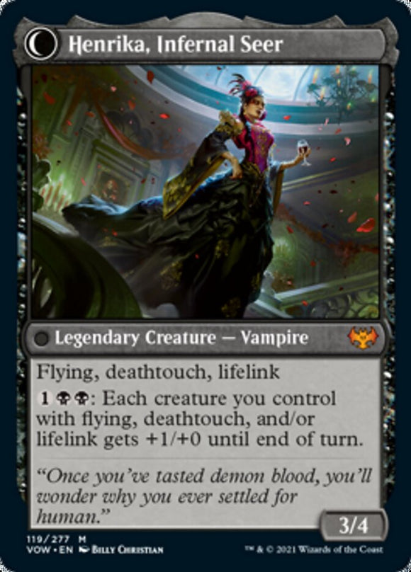 Henrika Domnathi // Henrika, vidente infernal [Innistrad: Crimson Vow] 