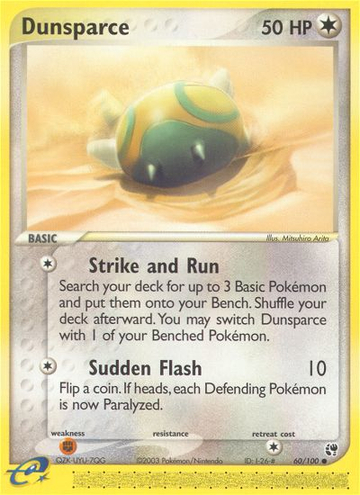 Dunsparce (60/100) [EX: Tormenta de arena] 