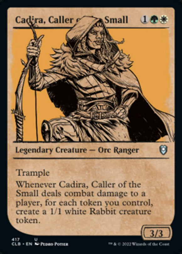 Cadira, la invocadora de los pequeños (Escaparate) [Commander Legends: Battle for Baldur's Gate] 