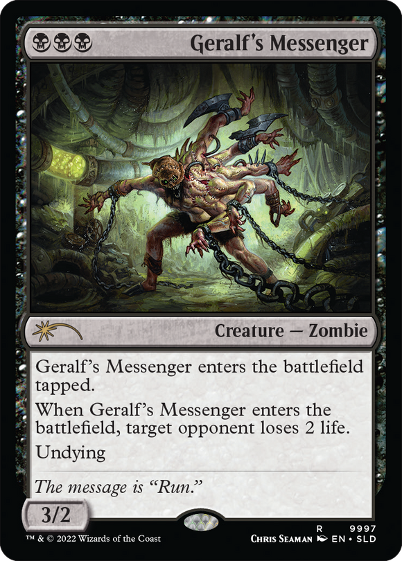 El mensajero de Geralf [Serie Secret Lair Drop] 