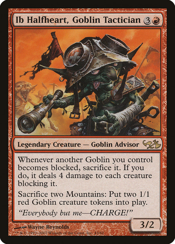Ib Halfheart, estratega goblin [Duel Decks: Elves vs. Goblins] 