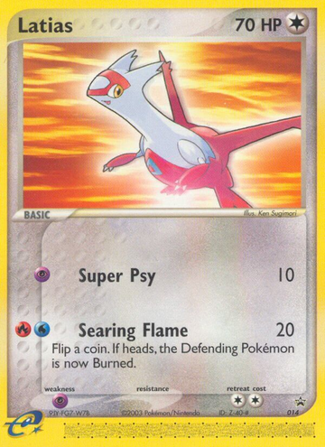 Latias (014) [Nintendo: Promociones Black Star] 