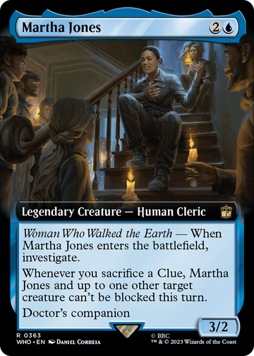Martha Jones (dibujo extendido) [Doctor Who] 