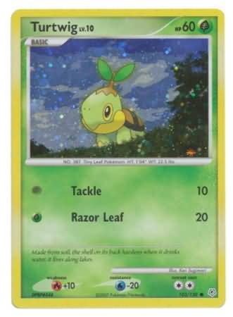 Turtwig (103/130) (Holograma cosmos) [Diamante y perla: conjunto básico] 