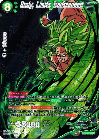 Broly, límites trascendidos (SPR) (BT6-060) [Reyes Destructores] 